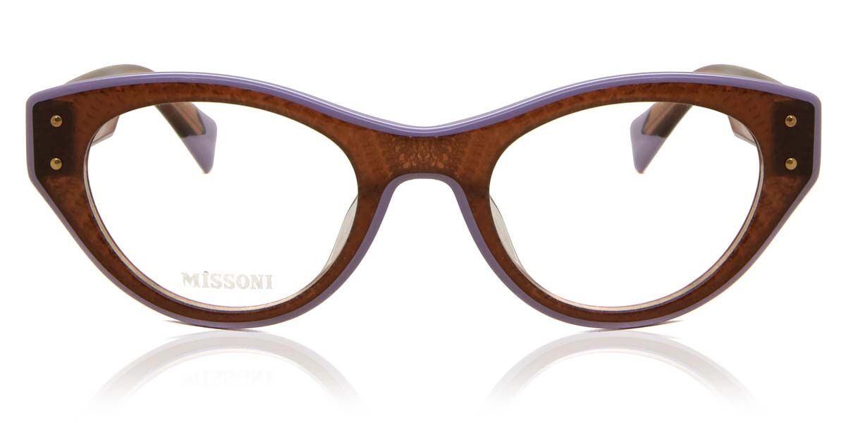 Image of Missoni MIS 0066 W6O 49 Brązowe Damskie Okulary Korekcyjne PL