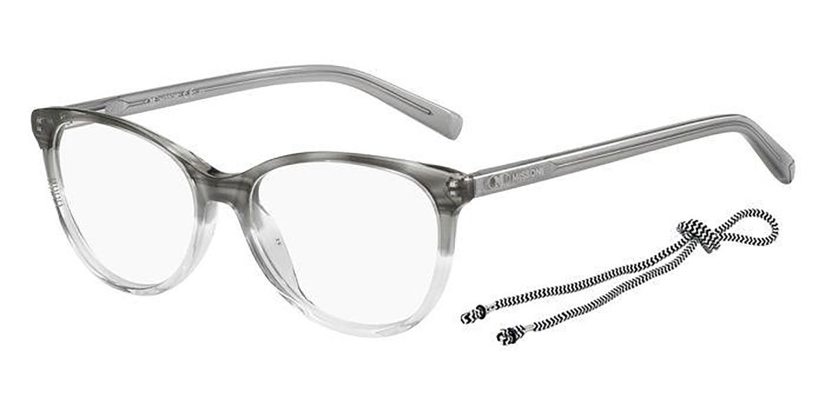 Image of Missoni MMI 0043 2W8 Óculos de Grau Transparentes Feminino PRT