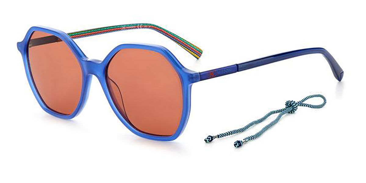 Image of Missoni MMI 0048/S PJP/U1 55 Lunettes De Soleil Femme Bleues FR