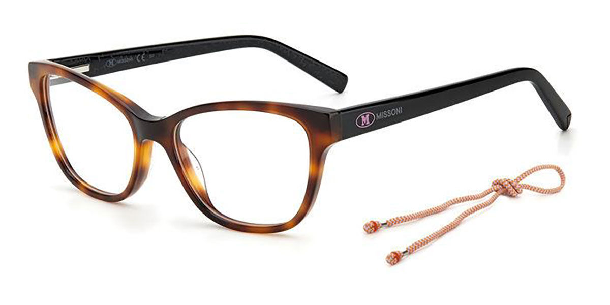 Image of Missoni MMI 0072 581 Óculos de Grau Tortoiseshell Feminino PRT