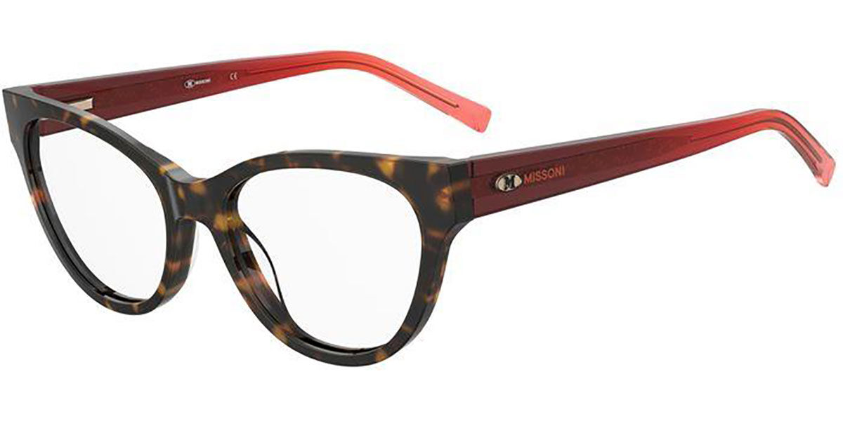 Image of Missoni MMI 0097 086 Óculos de Grau Tortoiseshell Feminino PRT