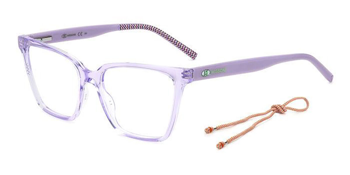 Image of Missoni MMI 0143 789 Óculos de Grau Purple Feminino BRLPT