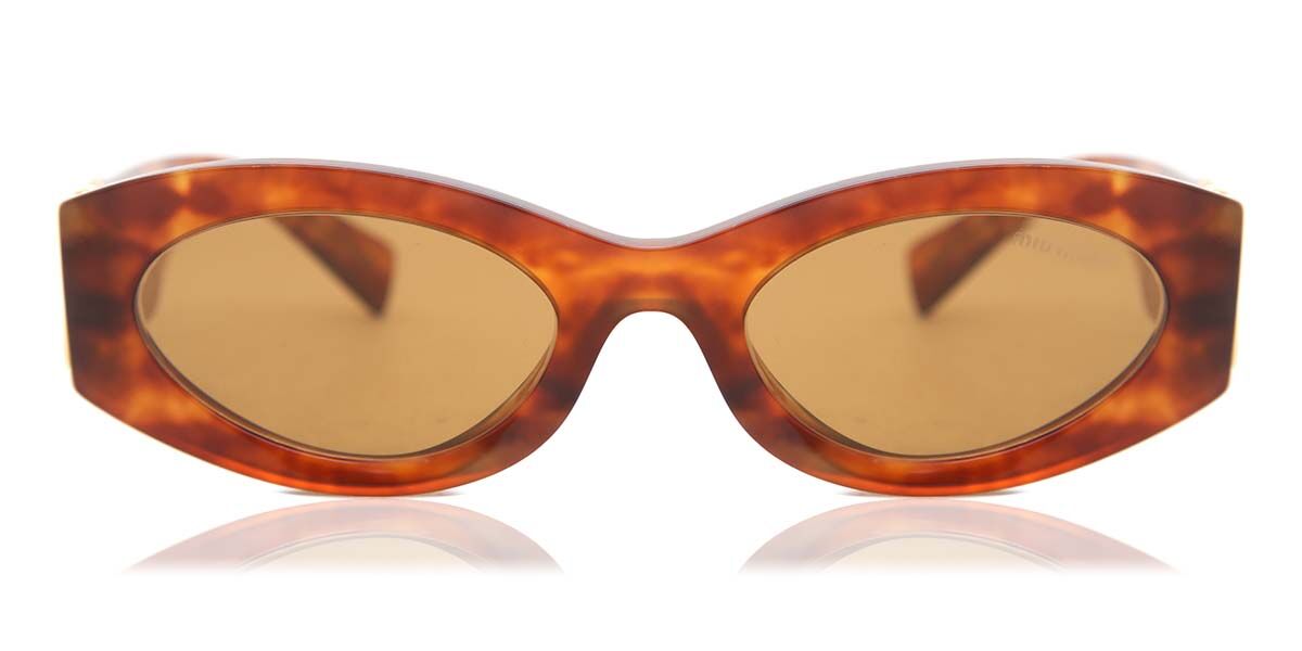 Image of Miu Miu MU11WS 4BW2Z1 54 Lunettes De Soleil Femme Tortoiseshell FR