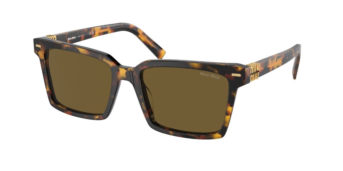 Image of Miu Miu MU13ZS VAU01T Óculos de Sol Tortoiseshell Feminino PRT