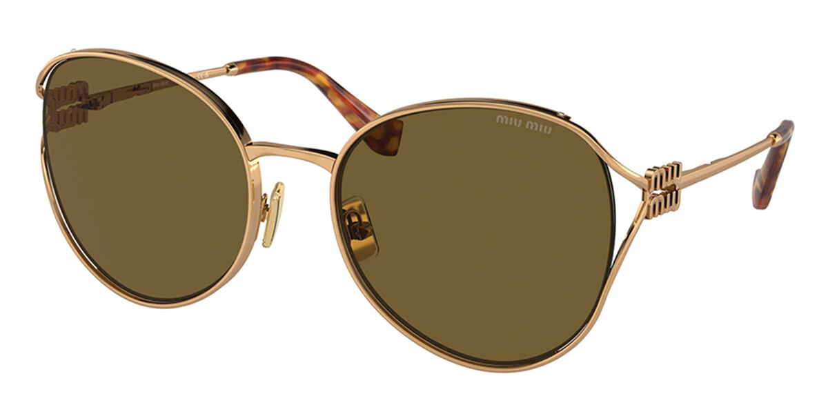 Image of Miu Miu MU53YS 7OE01T Gafas de Sol para Mujer Dorados ESP