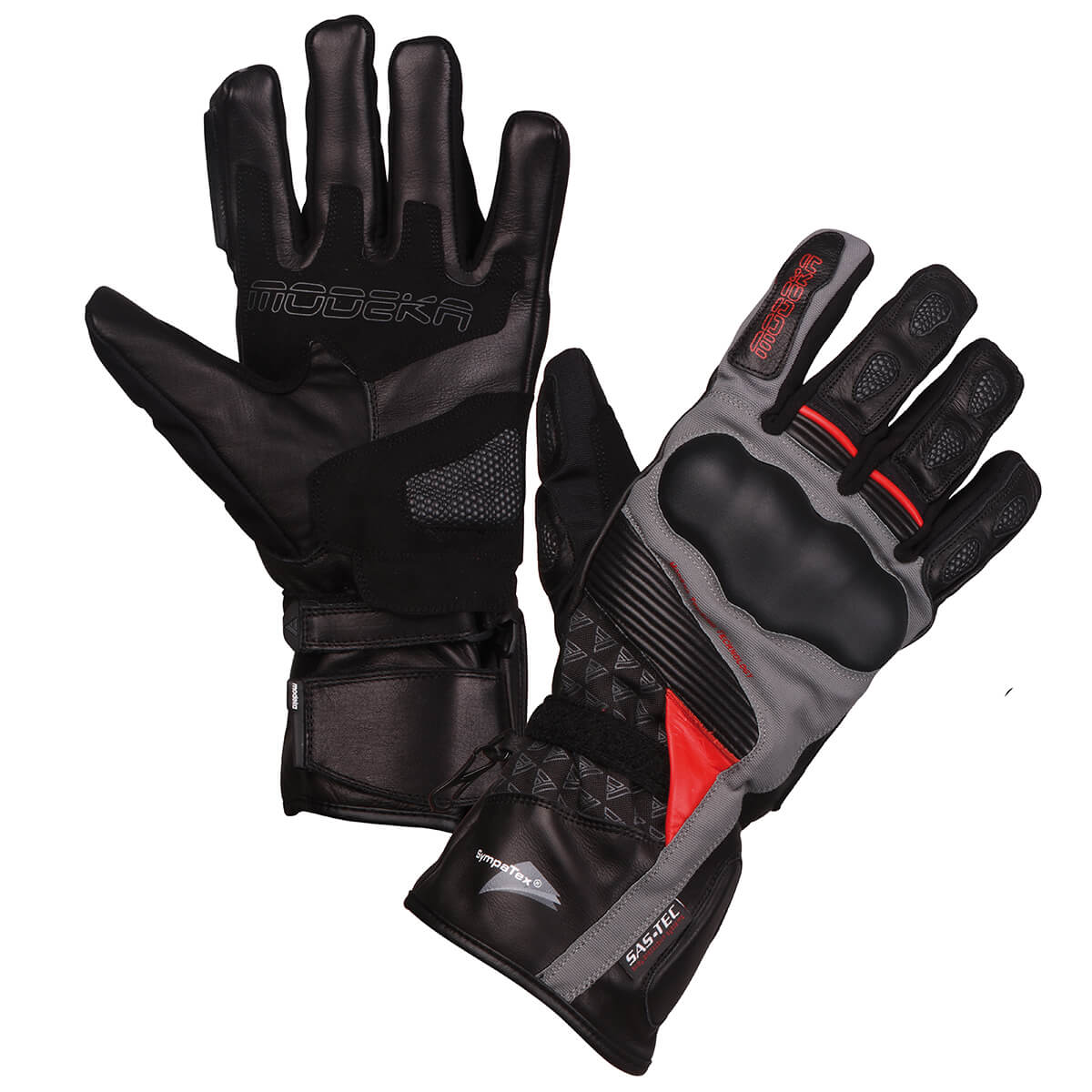 Image of Modeka Panamericana Noir Rouge Gants Taille 9