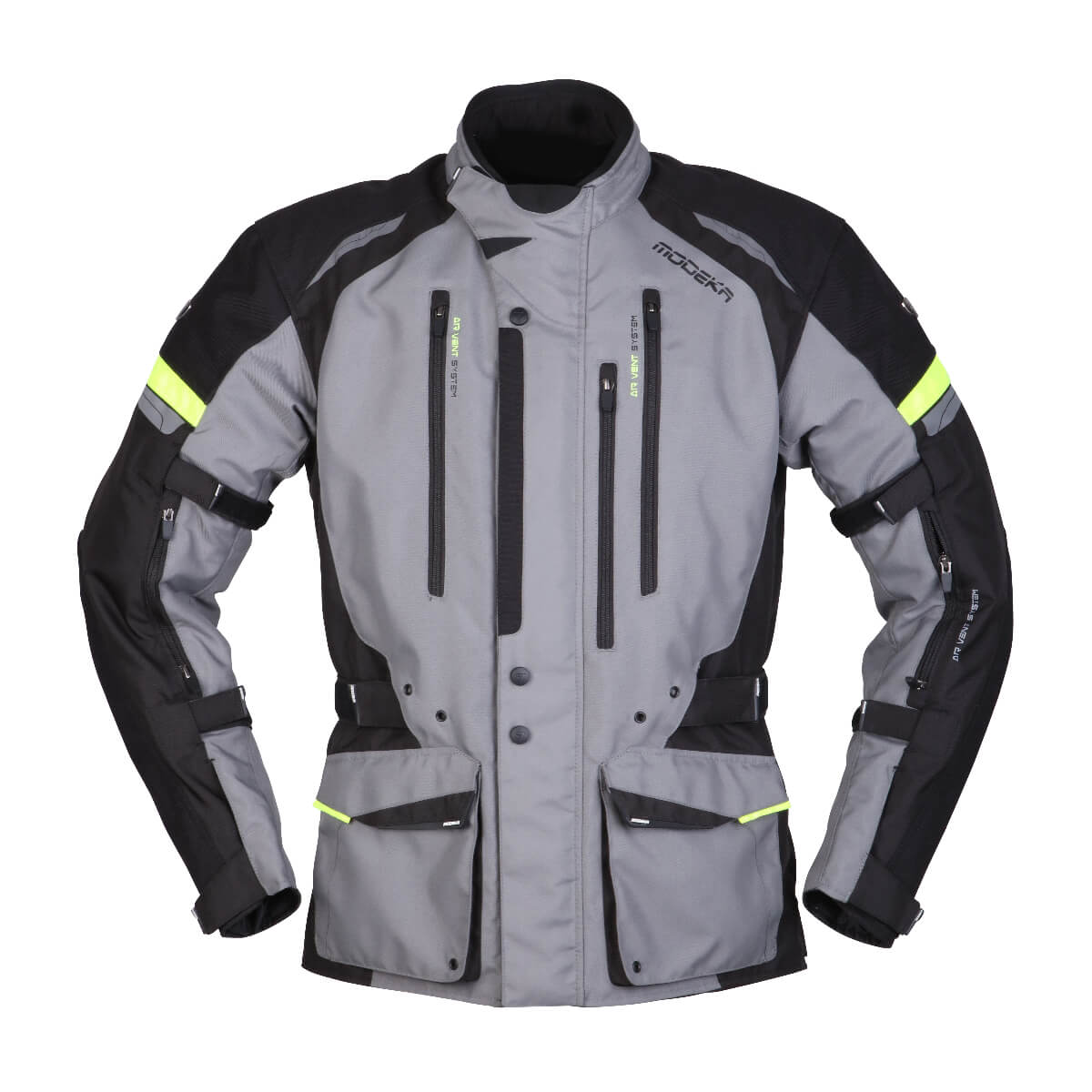 Image of Modeka Striker II Dark Gris Noir Blouson Taille 10XL