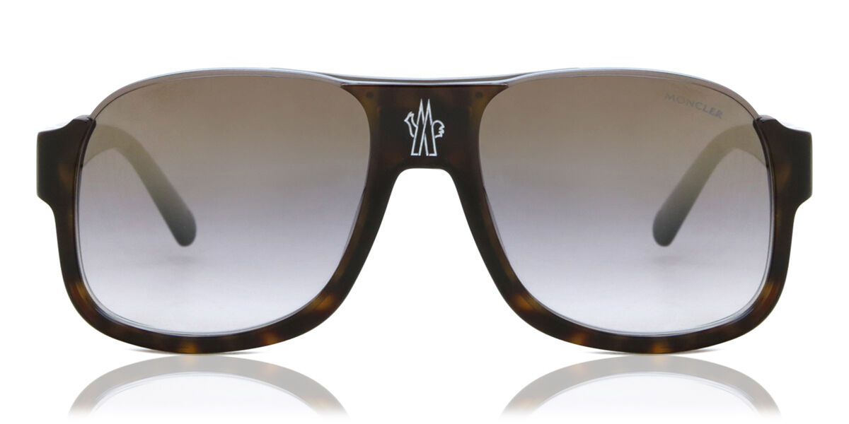 Image of Moncler ML0208 52C Óculos de Sol Tortoiseshell Masculino PRT