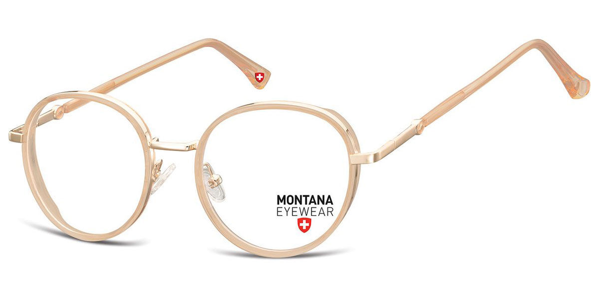 Image of Montana Eyewear M-MTR582 M-MTR582E 49 Bruna Glasögon (Endast Båge) Män SEK
