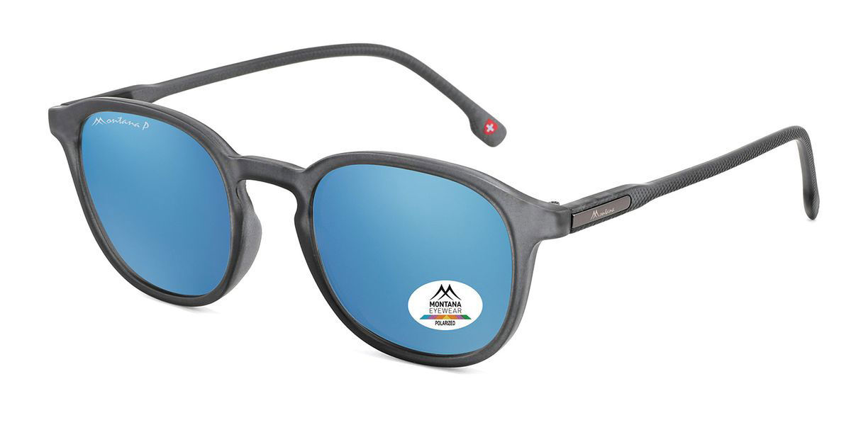 Image of Montana Eyewear MP13 Polarized MP13D 49 Genomskinliga Solglasögon Män SEK