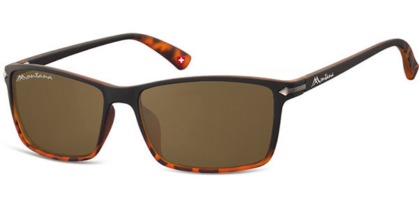 Image of Montana Eyewear S51 S51B Óculos de Sol Masculino Tortoiseshell BRLPT