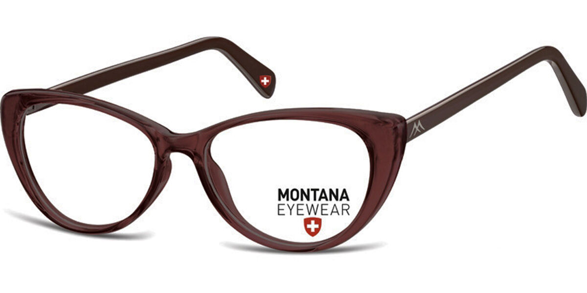 Image of Montana Gafas Recetadas MA57 MA57B Gafas Recetadas para Mujer Marrones ESP