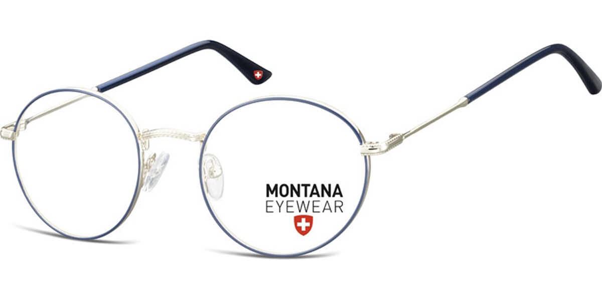 Image of Montana Gafas Recetadas MM591 MM591D Gafas Recetadas para Hombre Azules ESP