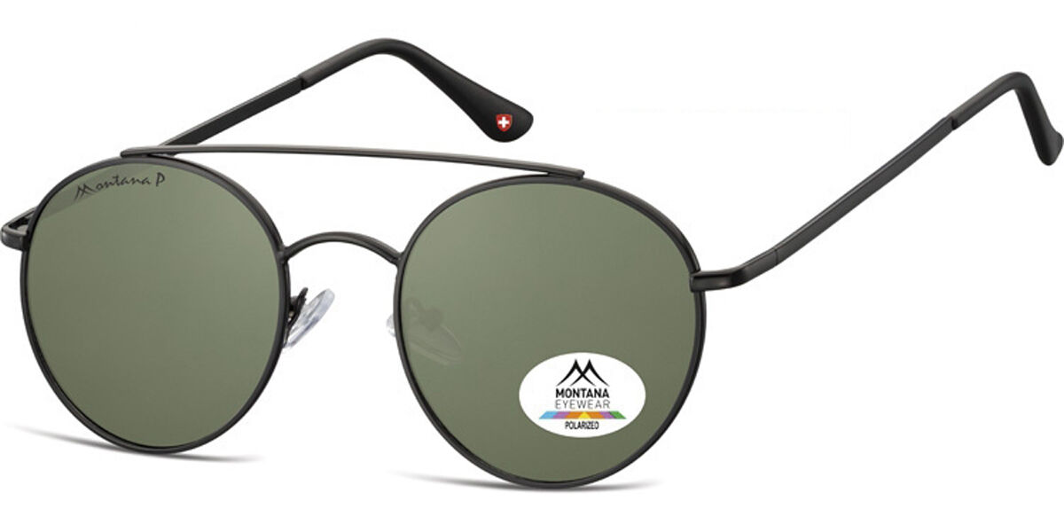 Image of Montana Lunettes MP84 MP84E 50 Lunettes De Soleil Homme Noires FR