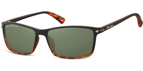 Image of Montana Lunettes S51 S51C 57 Lunettes De Soleil Homme Tortoiseshell FR