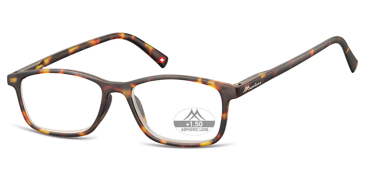 Image of Montana Readers MR51 MR51F +100 Tortoiseshell Meskie Okulary Korekcyjne PL