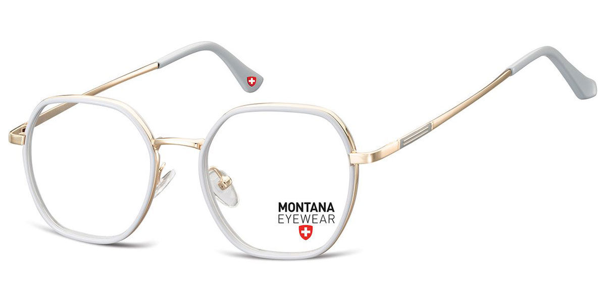 Image of Montana Óculos de Grau M-MTR583 M-MTR583A Óculos de Grau Dourados Masculino PRT