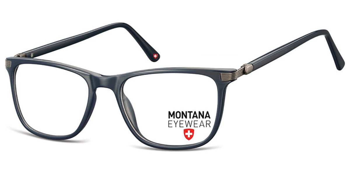 Image of Montana Óculos de Grau MA52 MA52C Óculos de Grau Azuis Masculino PRT