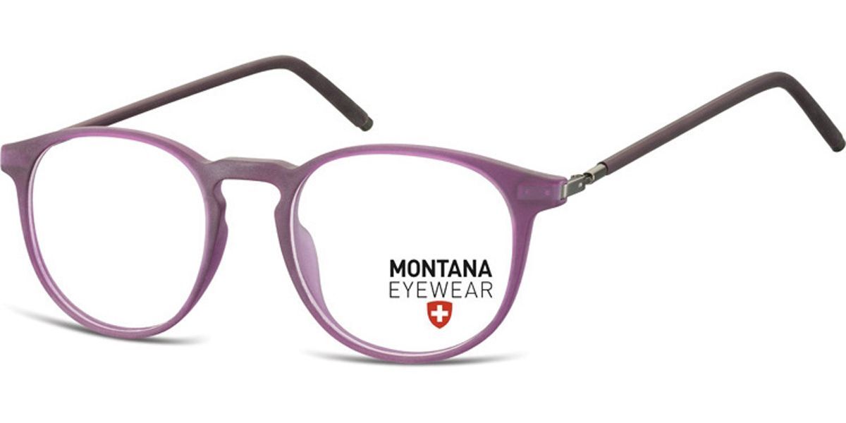 Image of Montana Óculos de Grau MA53 MA53C Óculos de Grau Purple Masculino BRLPT