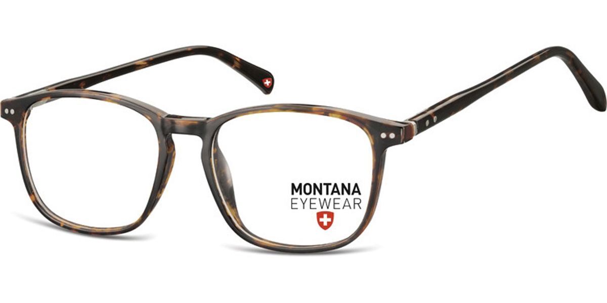 Image of Montana Óculos de Grau MA55 MA55A Óculos de Grau Tortoiseshell Masculino PRT
