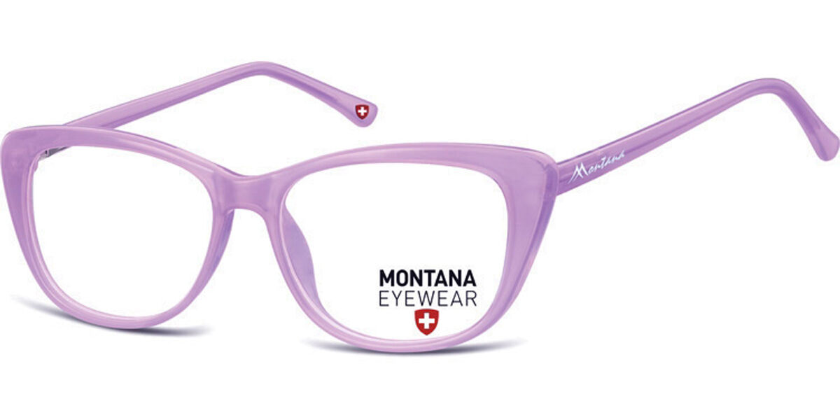 Image of Montana Óculos de Grau MA56 MA56C Óculos de Grau Purple Feminino BRLPT