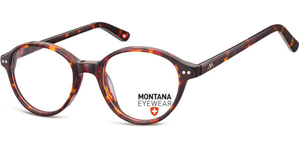 Image of Montana Óculos de Grau MA70 MA70 Óculos de Grau Tortoiseshell Masculino PRT