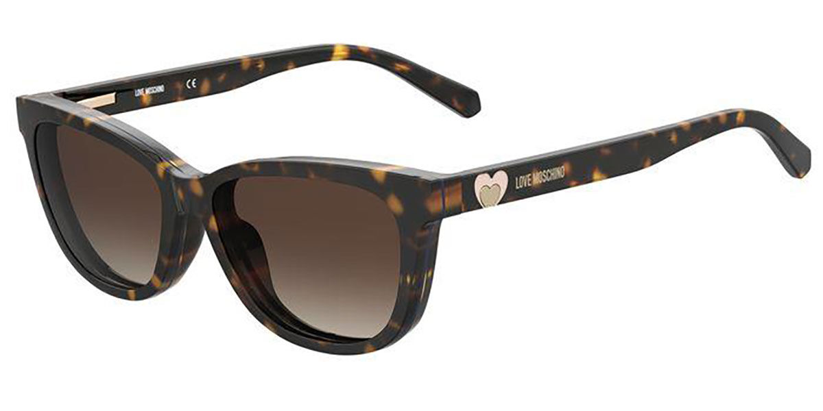 Image of Moschino Love MOL052/CS 086/HA 53 Lunettes De Soleil Femme Tortoiseshell FR