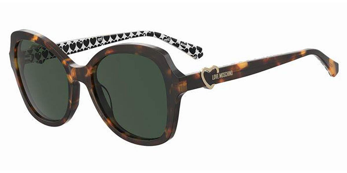 Image of Moschino Love MOL059/S 05L/QT Óculos de Sol Tortoiseshell Feminino PRT