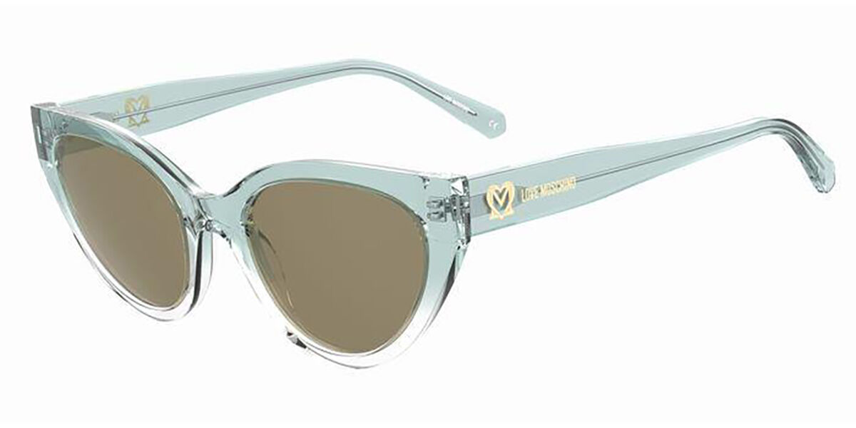 Image of Moschino Love MOL064/S MVU/70 Gafas de Sol para Mujer Azules ESP