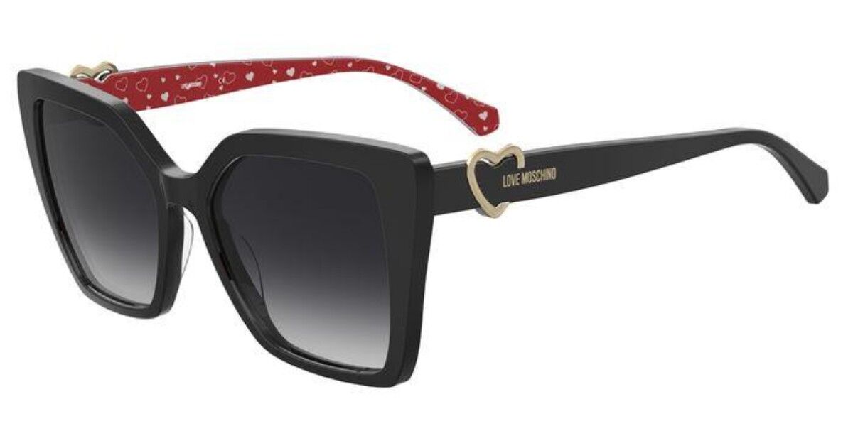 Image of Moschino Love MOL067/S 807/9O 54 Lunettes De Soleil Femme Noires FR