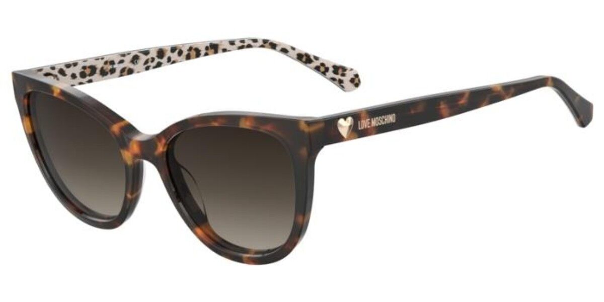 Image of Moschino Love MOL072/S H7P/HA 54 Tortoiseshell Damskie Okulary Przeciwsłoneczne PL