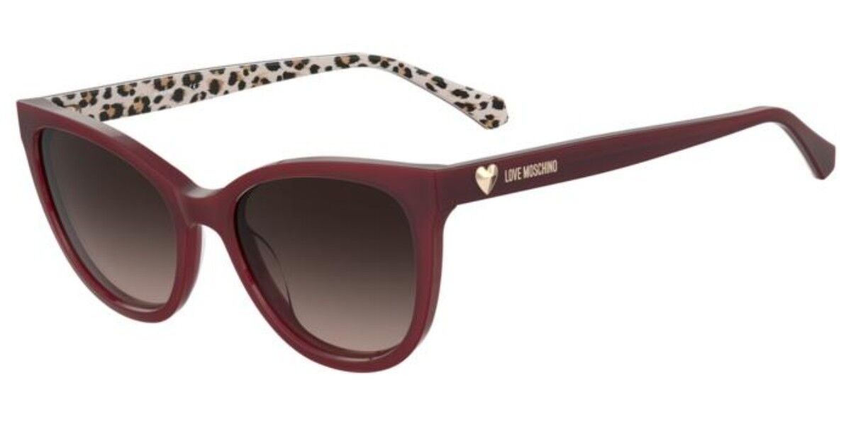 Image of Moschino Love MOL072/S WGX/HA 54 Lunettes De Soleil Femme Rouges FR