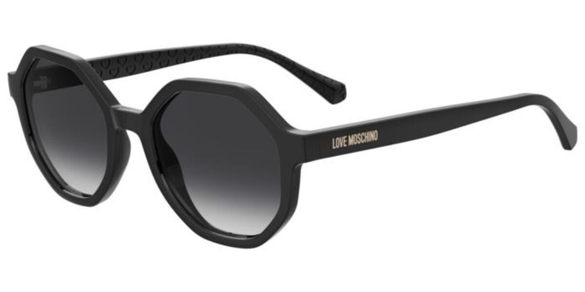 Image of Moschino Love MOL076/S 807/9O Óculos de Sol Pretos Feminino PRT