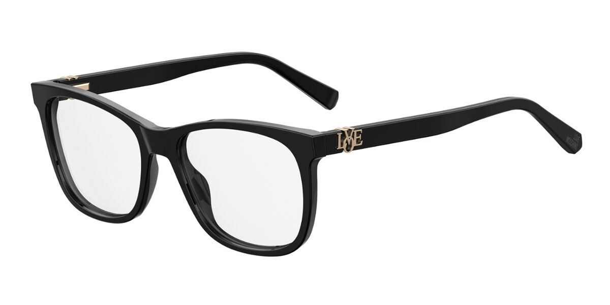 Image of Moschino Love MOL520 807 52 Czarne Damskie Okulary Korekcyjne PL