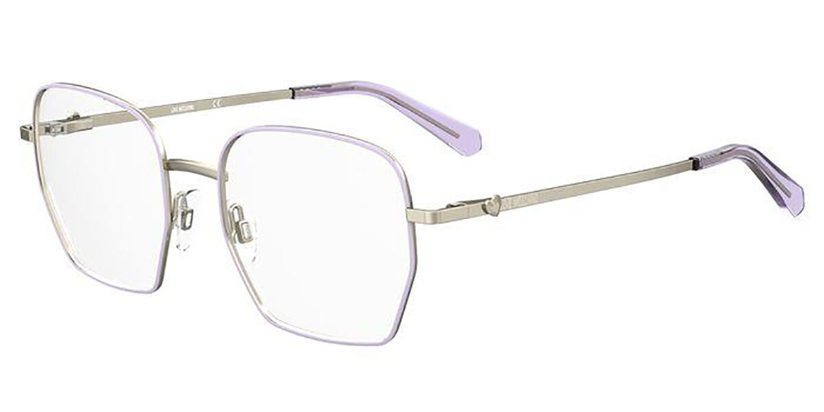 Image of Moschino Love MOL580 S9E 52 Purple Glasögon (Endast Båge) Kvinna SEK