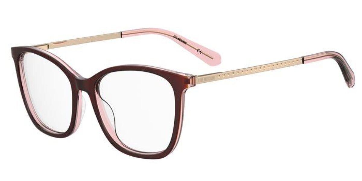 Image of Moschino Love MOL622 LHF 54 Burgundy Damskie Okulary Korekcyjne PL