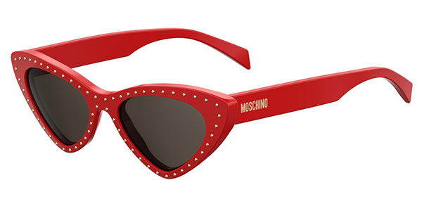 Image of Moschino MOS006/S C9A/IR Óculos de Sol Vermelhos Feminino BRLPT