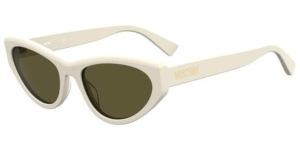 Image of Moschino MOS077/S SZJ/QT Óculos de Sol Brancos Feminino PRT