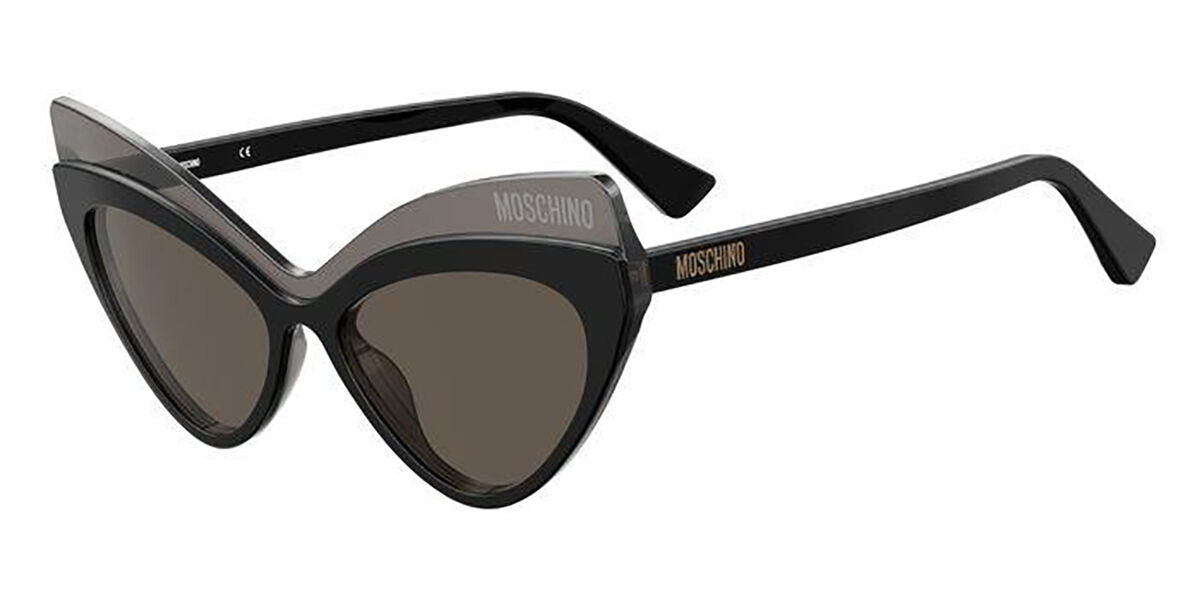 Image of Moschino MOS080/S 08A/IR Óculos de Sol Pretos Feminino BRLPT