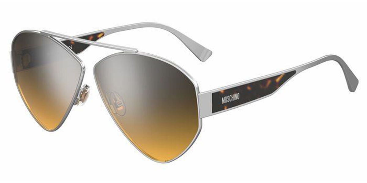 Image of Moschino MOS084/S FMP/G4 65 Lunettes De Soleil Femme Argentées FR