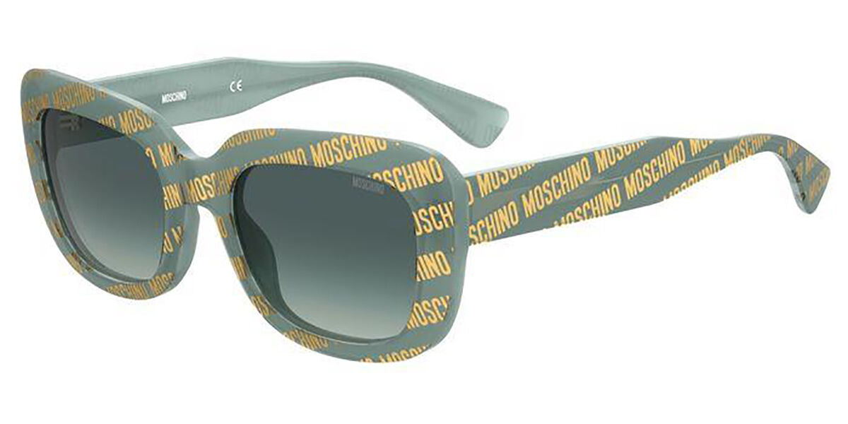 Image of Moschino MOS132/S 6HO/9K Óculos de Sol Verdes Feminino BRLPT