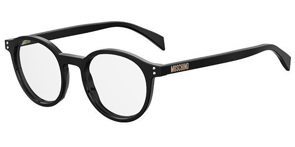 Image of Moschino MOS502 807 Óculos de Grau Pretos Feminino PRT