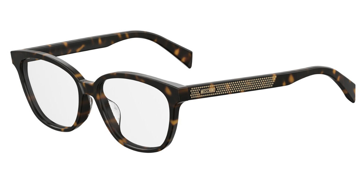 Image of Moschino MOS527/F Asian Fit 086 Óculos de Grau Tortoiseshell Feminino PRT