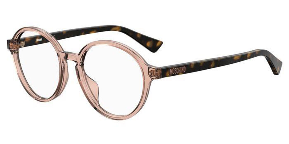 Image of Moschino MOS580/F Asian Fit FWM Óculos de Grau Cor-de-Rosa Feminino PRT