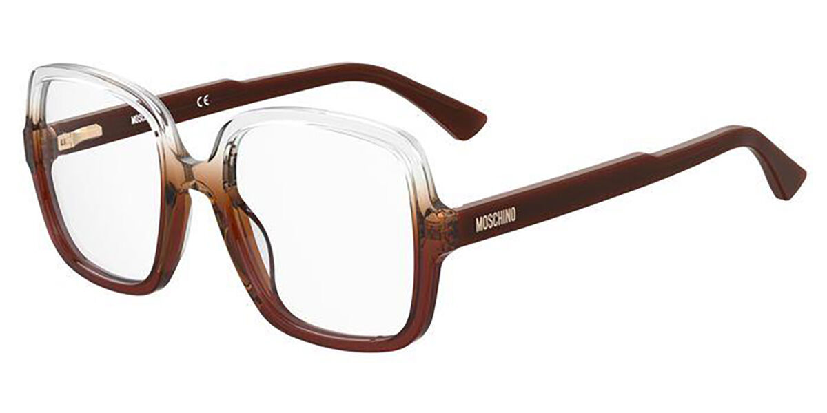 Image of Moschino MOS604 FL4 Óculos de Grau Vermelhos Feminino BRLPT