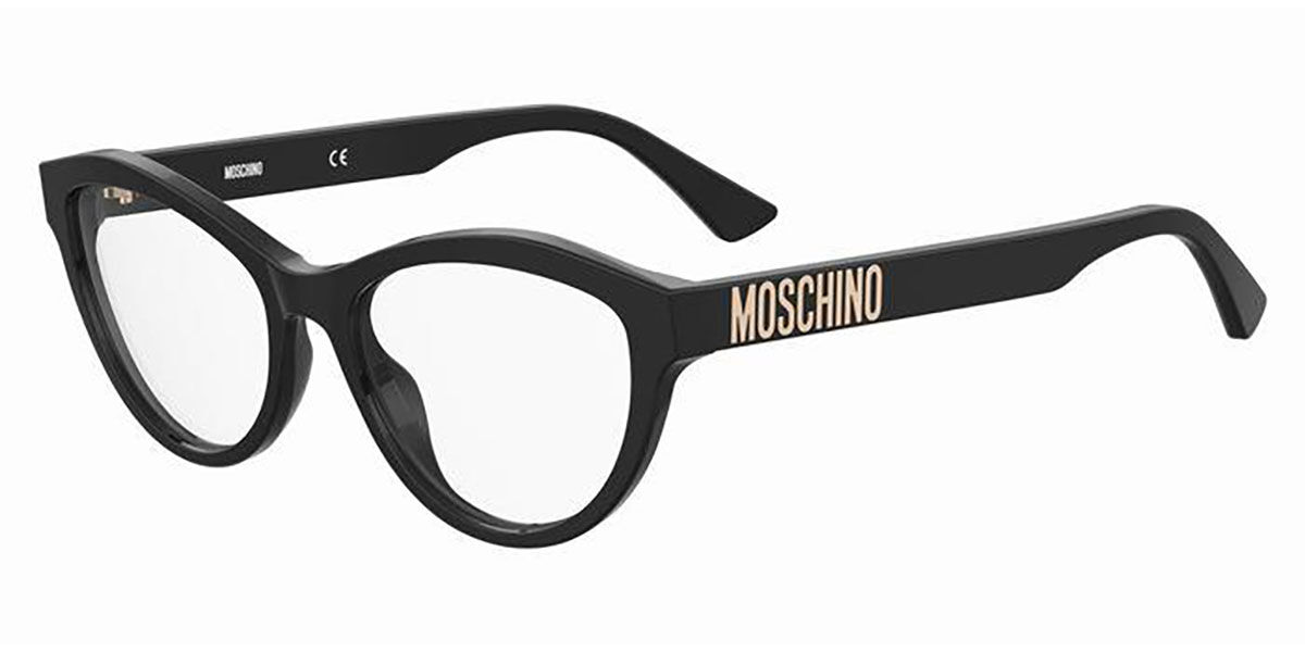 Image of Moschino MOS623 807 Óculos de Grau Pretos Feminino PRT
