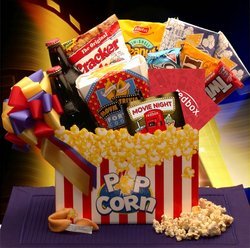 Image of Movie Night Mania  Gift Box with 1000 Redbox Gift Card