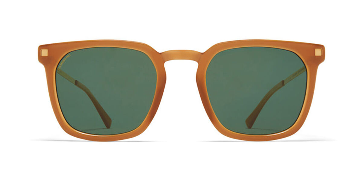 Image of Mykita Borga Polarized 881 49 Lunettes De Soleil Homme Marrons FR