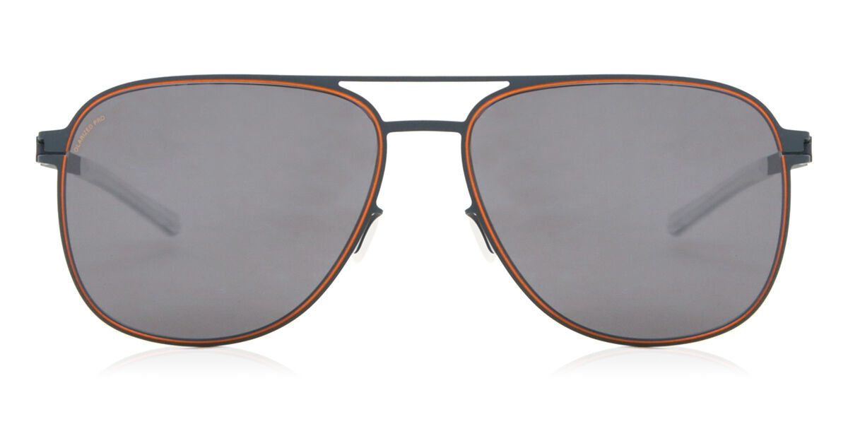 Image of Mykita Caleb Polarized 431 Óculos de Sol Azuis Masculino BRLPT