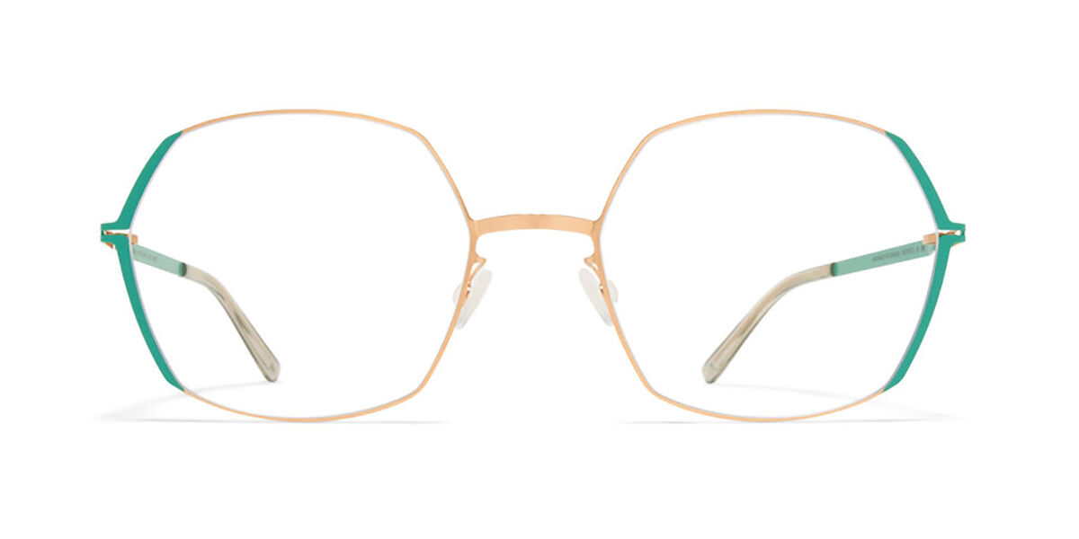 Image of Mykita Majvi 573 Óculos de Grau Dourados Feminino PRT